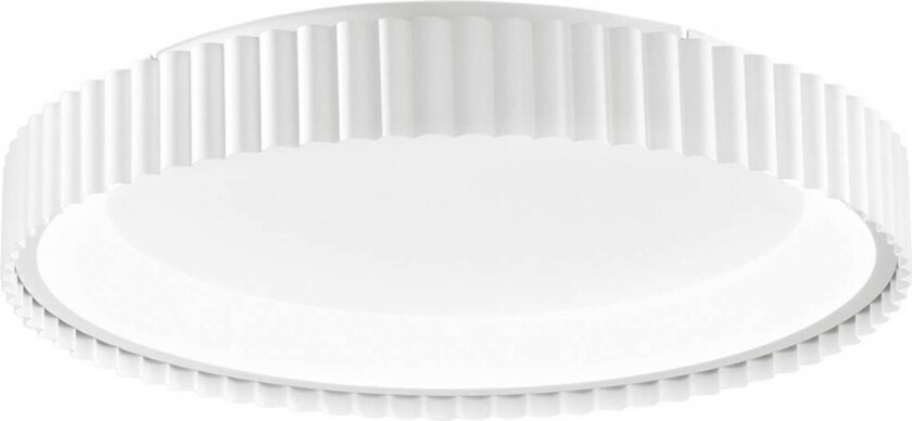 LED-taklampe Niike, hvit, Ø 40 cm, metall, CCT