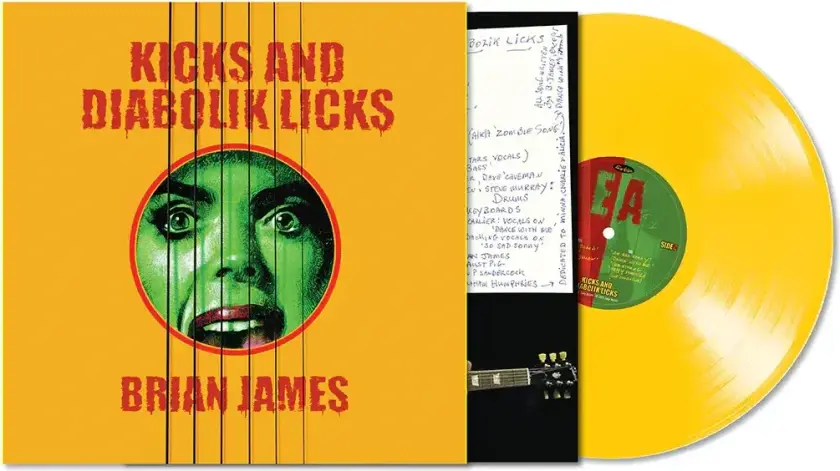Brian James Kicks…And Diabolik Licks LP/Vinyl