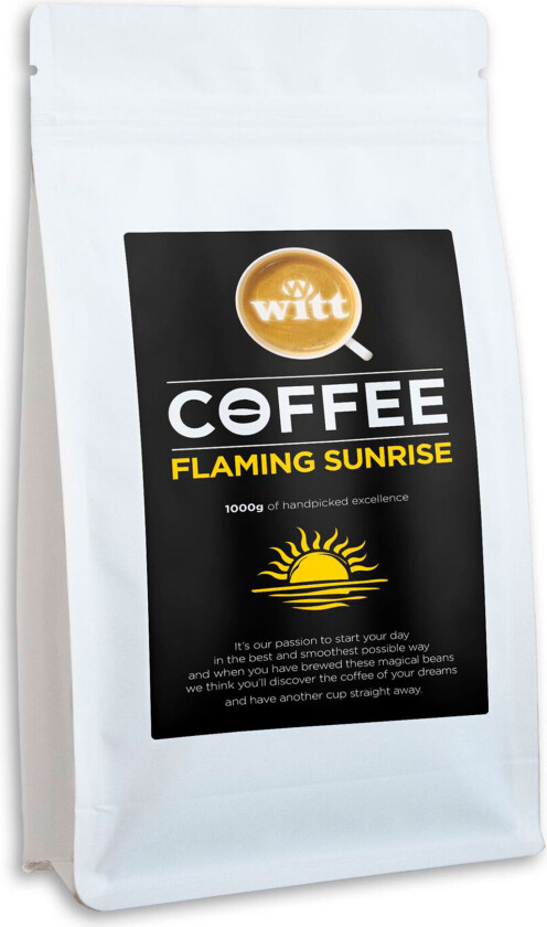 Flaming Sunrise hele kaffebønner 1 kg