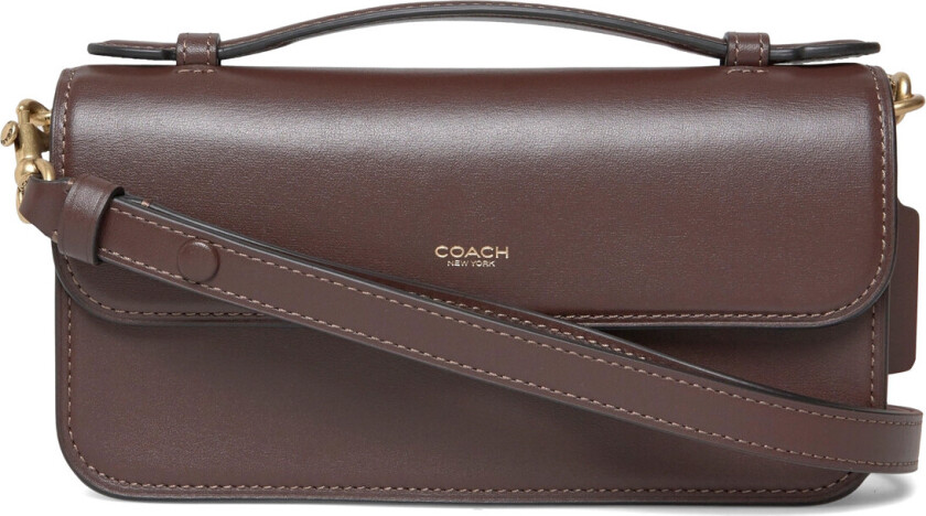 Elora Top Handle Crossbody Bag - Brown - ONE SIZE