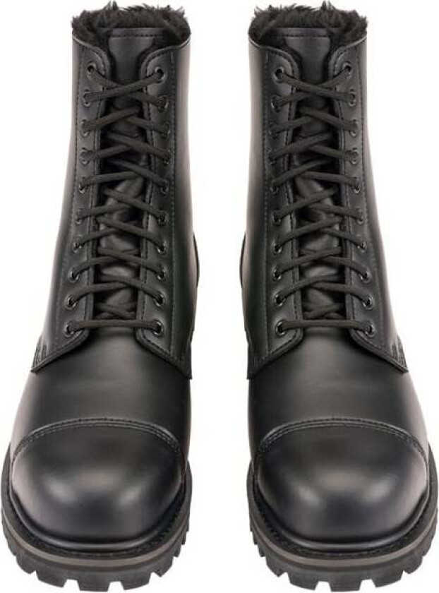 Boot - Fur Phantom Boots 10 Snørehull - EU38 til EU47 - Unisex - svart