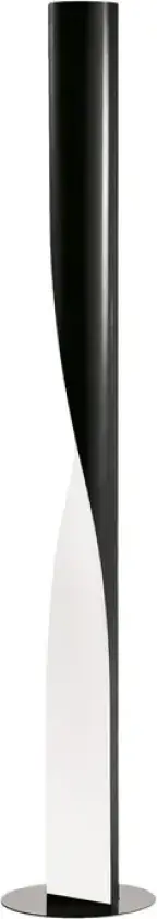 Evita LED-gulvlampe, svart, høyde 190 cm, dimbar
