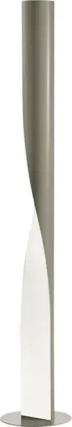 Evita LED-gulvlampe, grå, høyde 190 cm, dimbar