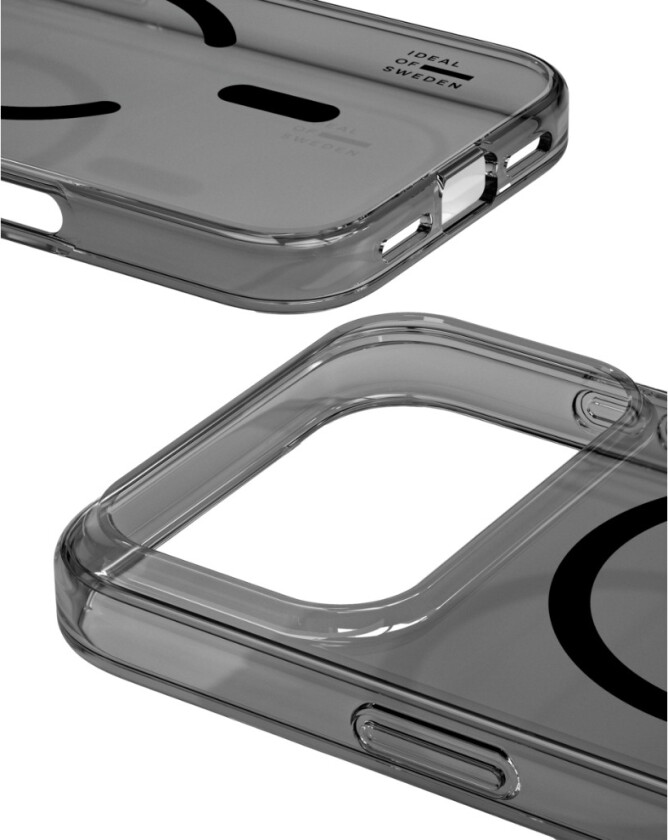 Clear Case MagSafe til iPhone 17 Pro Max, Tinted Black