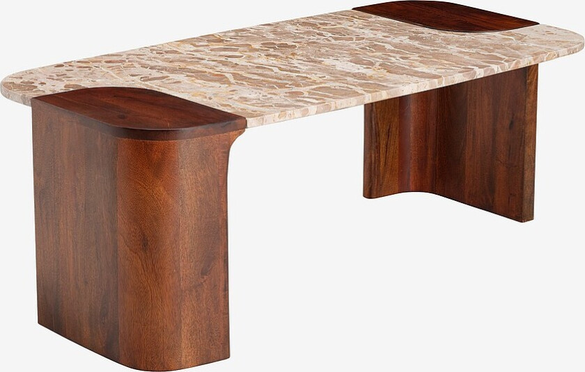 Salongbord Leonina 120x60 - Brun