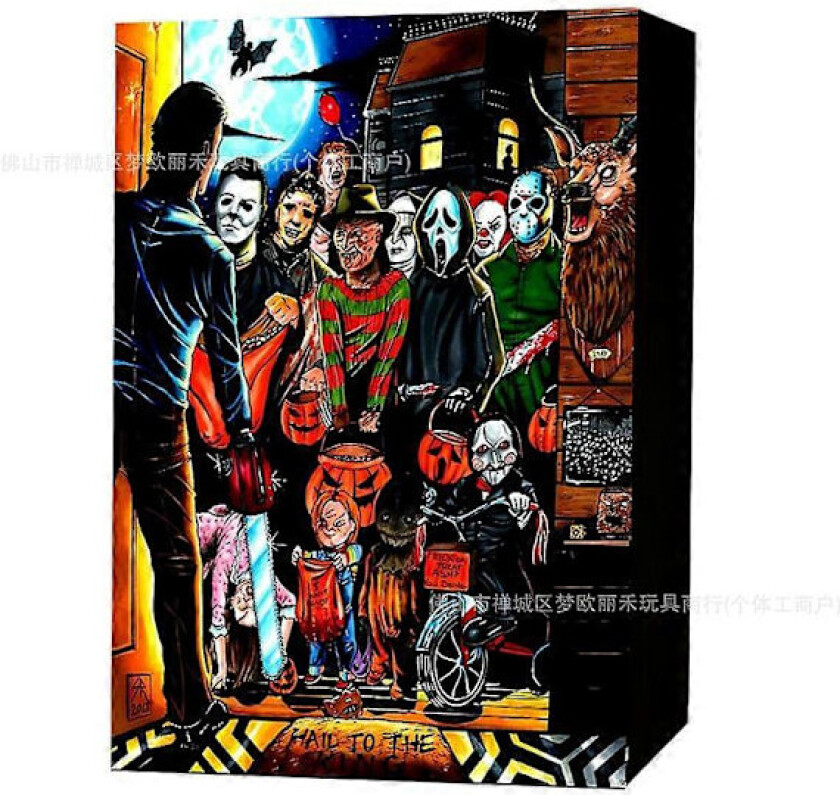 2025 Adventskalender Halloween adventskalender blindboks ornamenter nye blindboksleker kreative leker