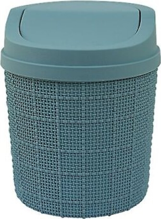 Liten søppelbøtte Mini skrivebord søppelbøtte Mini avtakbar søppelbøtte Mini sminkebøtte