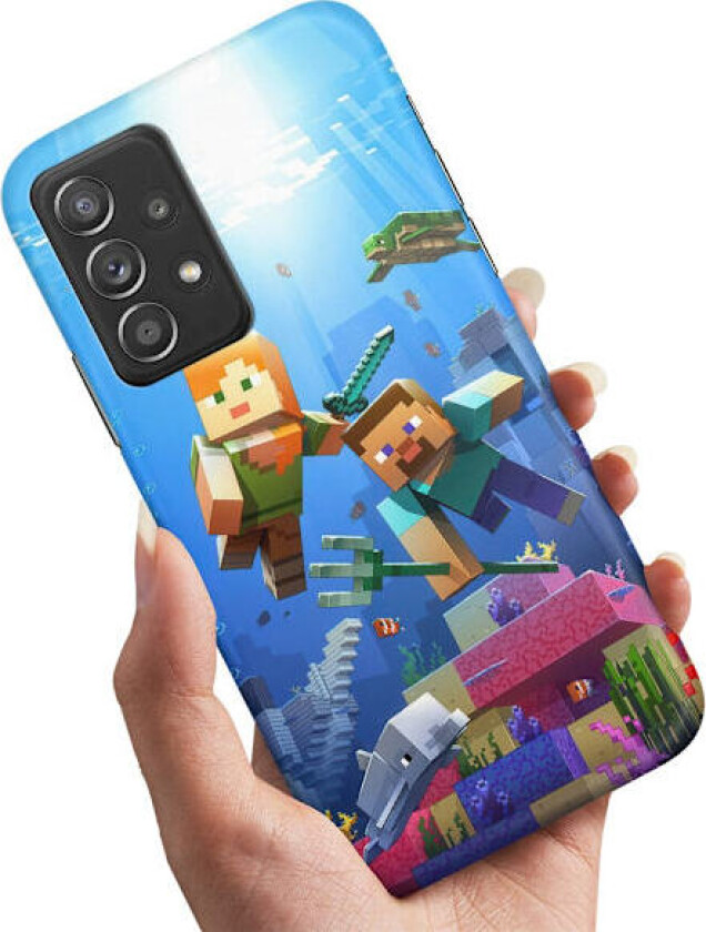Samsung Galaxy A13 4G - Deksel/Mobildeksel Minecraft