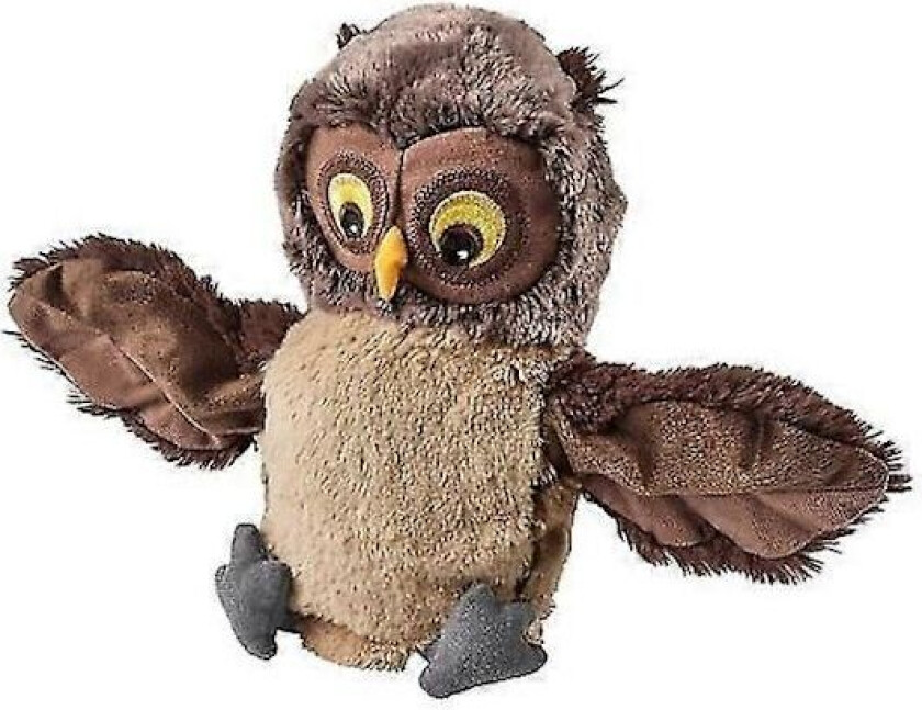 Kawaii Tegneserie Dyr Ugle Fjærlett Hånddukke Baby Sengetidshistorie Julegave Feriegave 25cm (FMY)