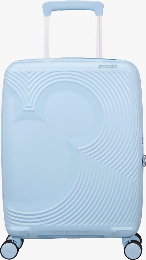 Mickey Magic Spinner Koffert 37-44L, Pastel Blue - Kofferter - Plast,Polyester