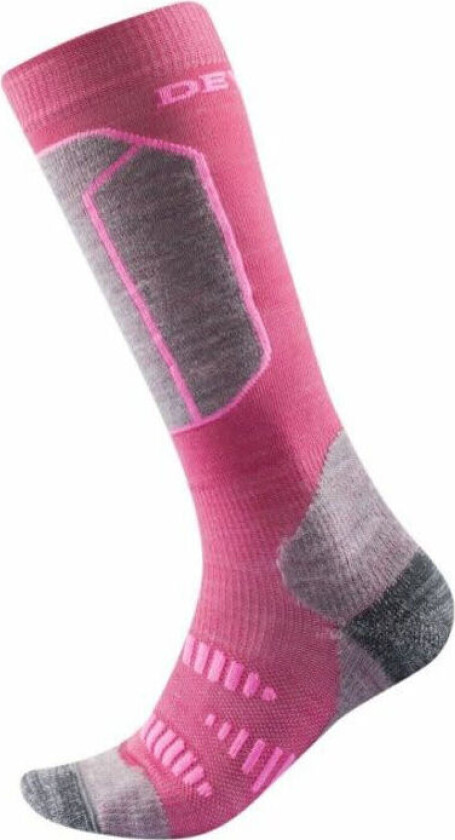 Alpine Merino Sock Kid Cerise 28-30