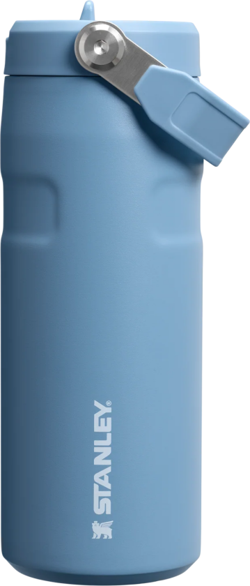 The Iceflow Bottle Flip Straw 2.0 0,47 L Indigo