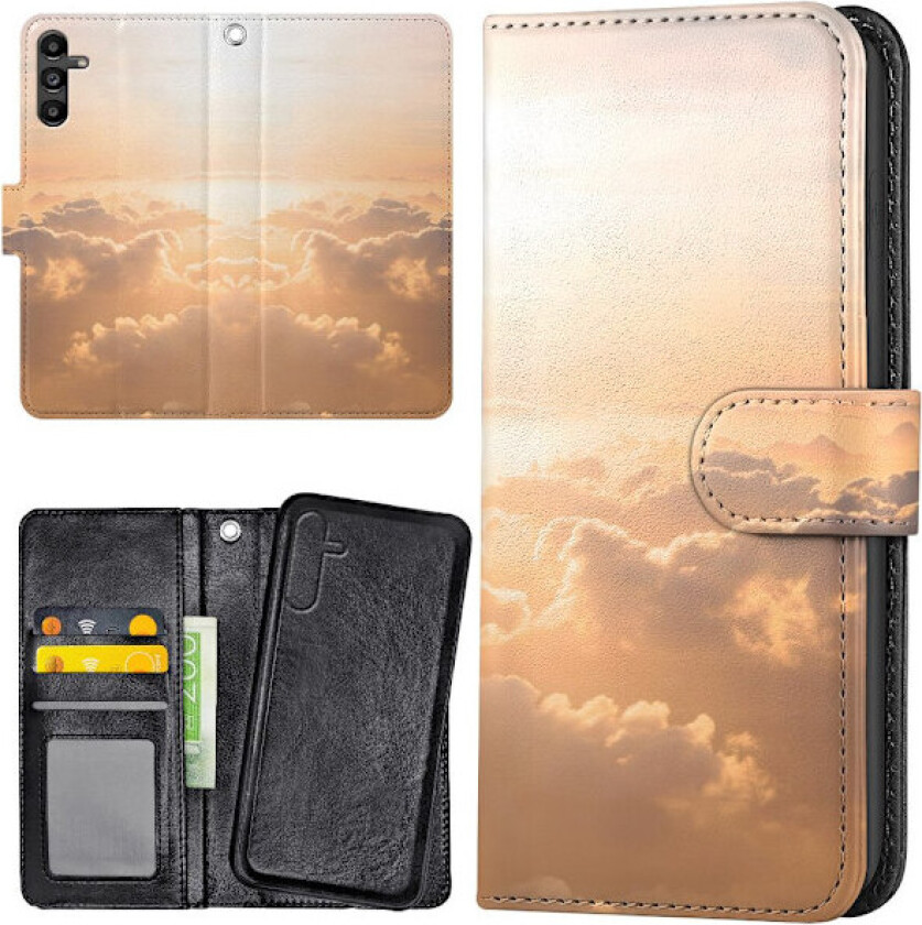 Samsung Galaxy A56 5G - Lommebok Deksel Clouds