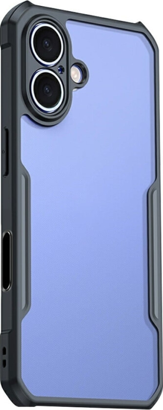 iPhone 16 slitesterkt akryldeksel - Transparent