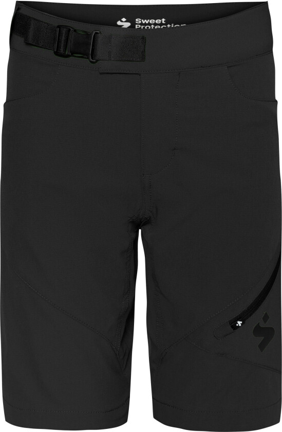 Hunter Short 23, sykkelshorts, junior BLACK