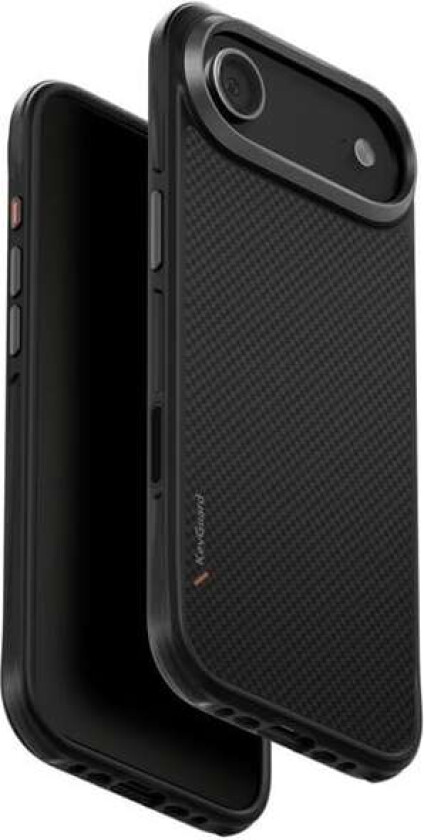 Uniq Keva Magclick-ladeveske for iPhone 17 Air - svart