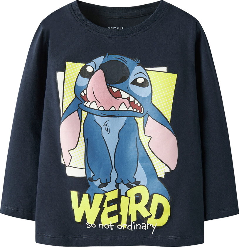 Genser - NmmDimitri - Stitch - Navy Blazer - - 3 år (98) - Genser