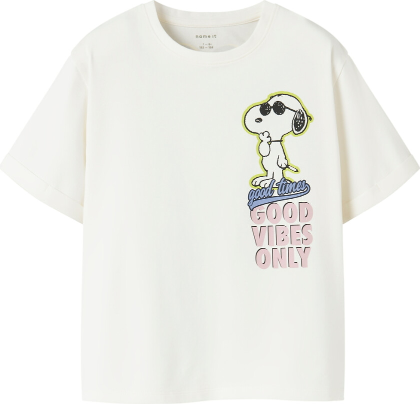 T-skjorte - NkfDylana - Snoopy - Cloud Danser - - 6 år (116) - T-skjorte