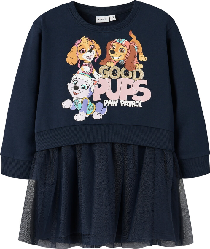 Kjole - NmfJara - Paw Patrol - Navy Blazer - - 3 år (98) - Kjole
