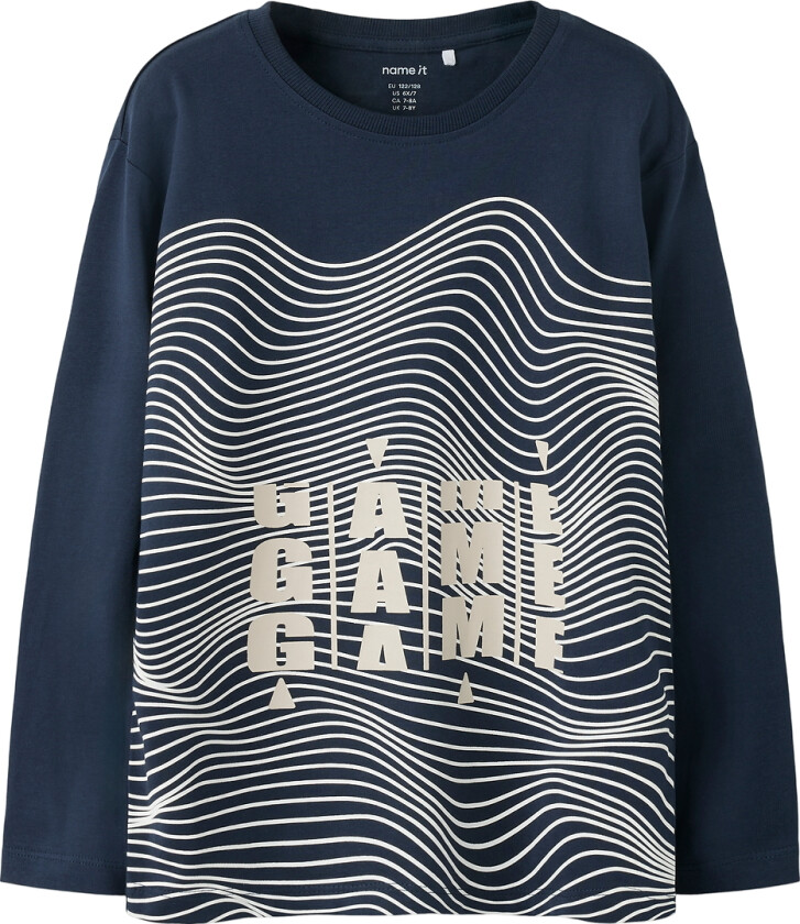 Genser - NkmValiant - Navy Blazer/Spill - - 13-14 år (158-164) - Genser