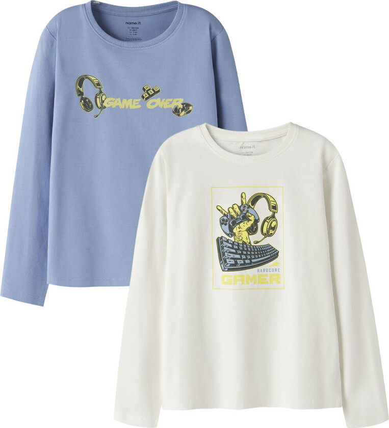 Genser - 2-pack - NkmVux - Cloud Danser/Endeløs Sky - - 11-12 år (146-152) - Genser