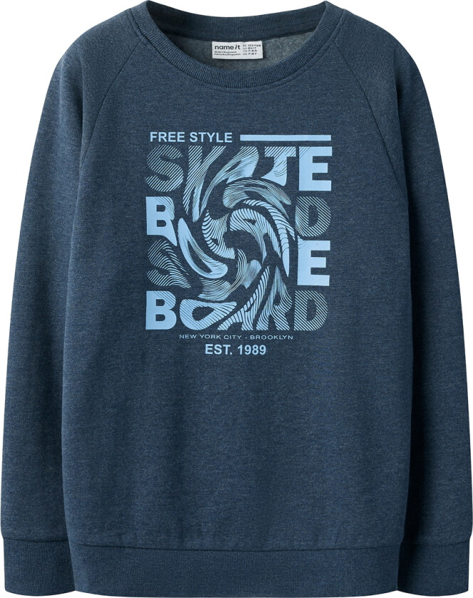 Collegegenser - NkmVion - Navy Blazer/1989 - - 6 år (116) - Collegegenser