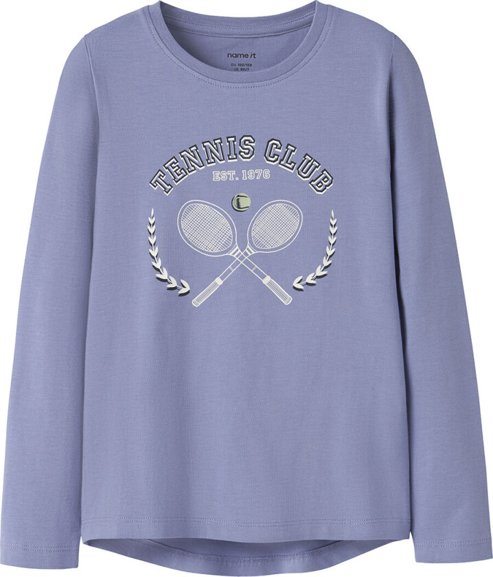 Genser - NkfVix - Lavender Violet/Tennis - - 7-8 år (122-128) - Genser