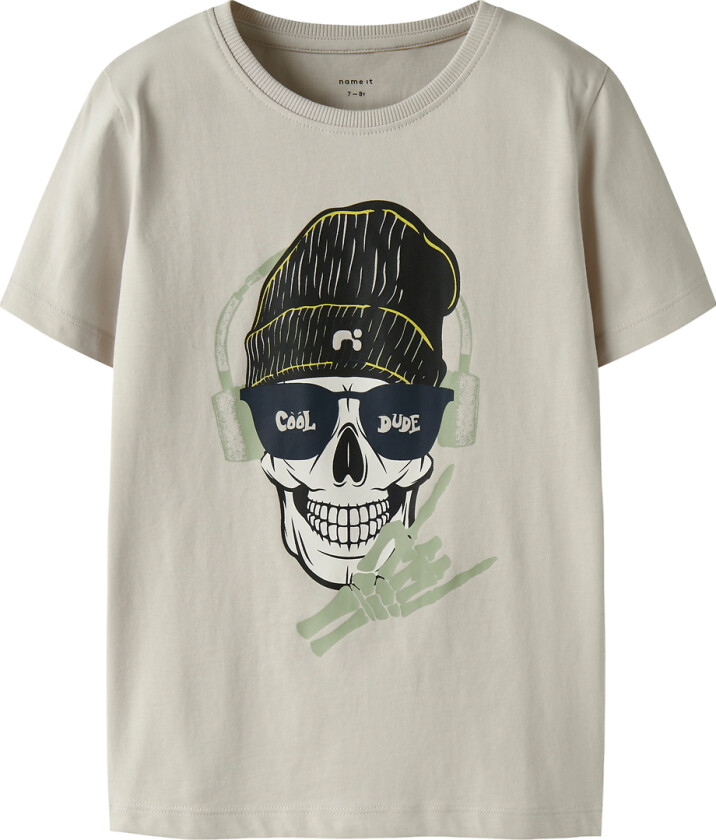 T-skjorte - NkmTed - Pimpstein Stone - - 6 år (116) - T-skjorte