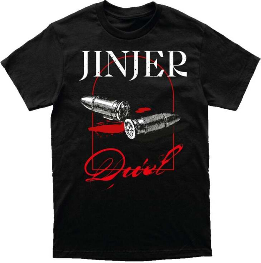 T-skjorte - Duel - S til 3XL - Herrer - svart