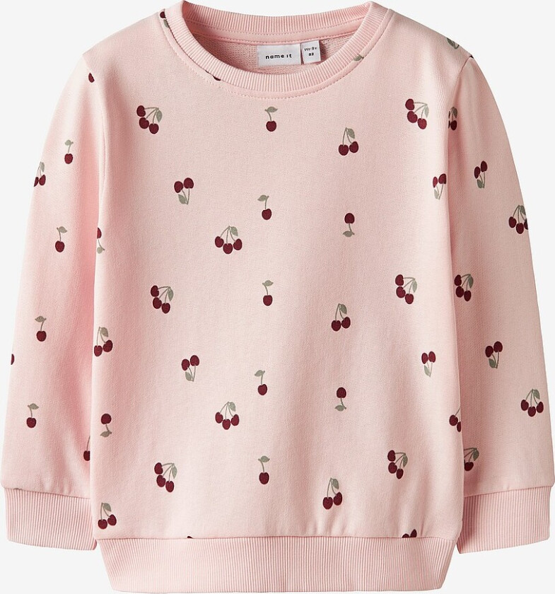 Collegegenser NmfvAlba LS Sweat Unb - Rosa