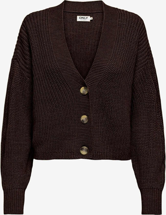Kardigan onlCarolspring L/S Cardigan Knt - Brun