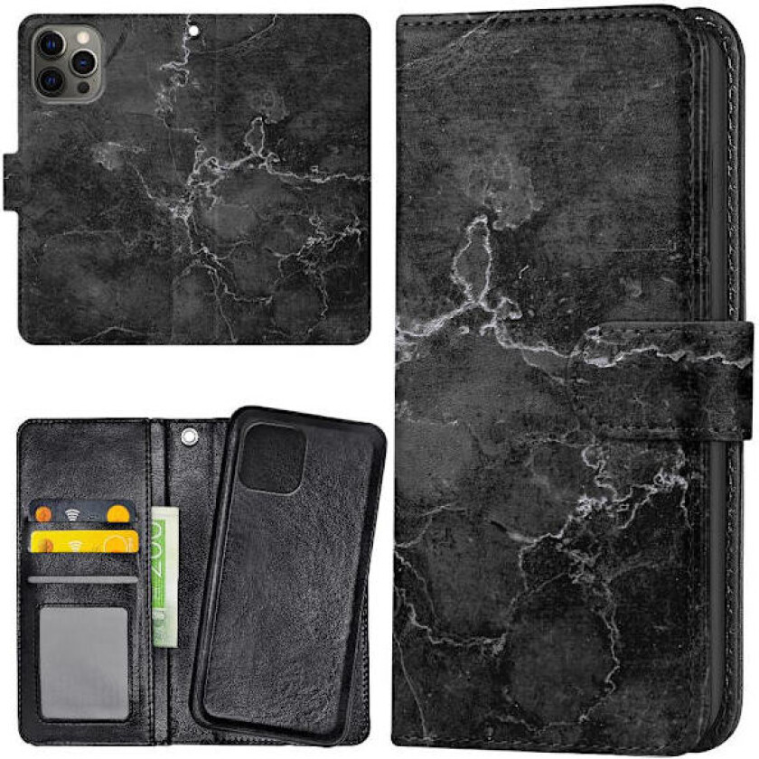 iPhone 14 Pro - Lommebok Deksel Marmor