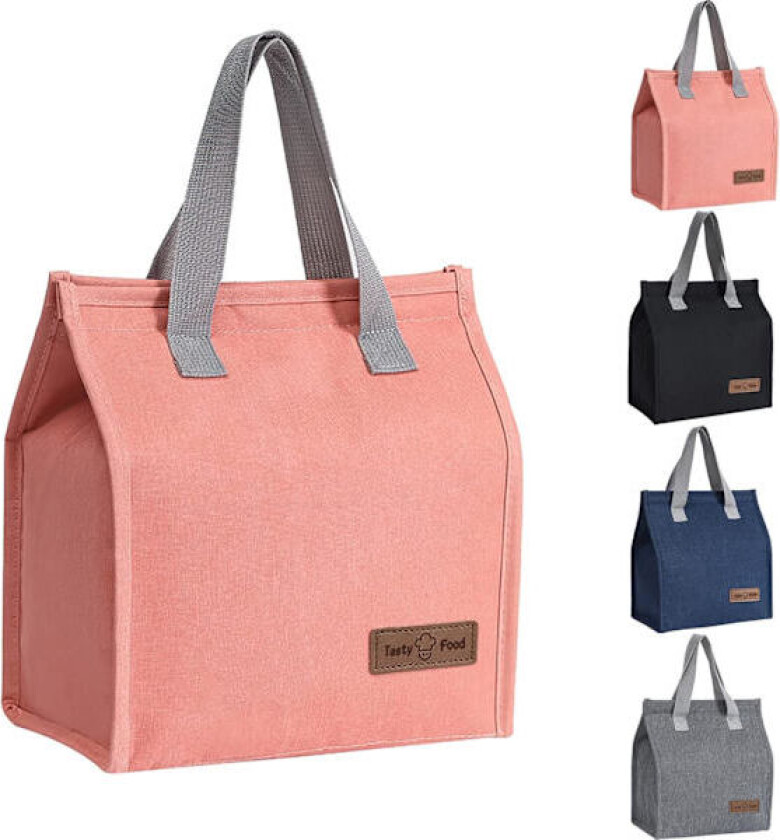 Lunsjposer for kvinner og menn, gjenbrukbar isolert lekkasjesikker lunsjboks tote bag, kjølevesker for barn jenter voksne, termisk kjølebag for jobb skole piknik