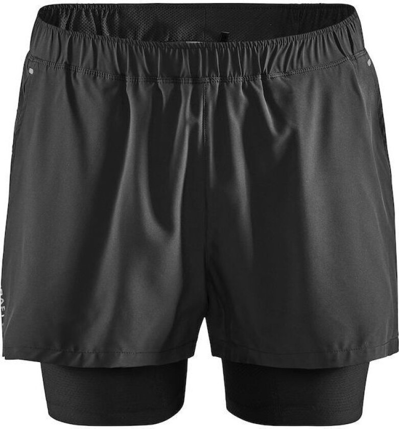 Adv Essence 2-In-1 Stretch Shorts Herre Black M