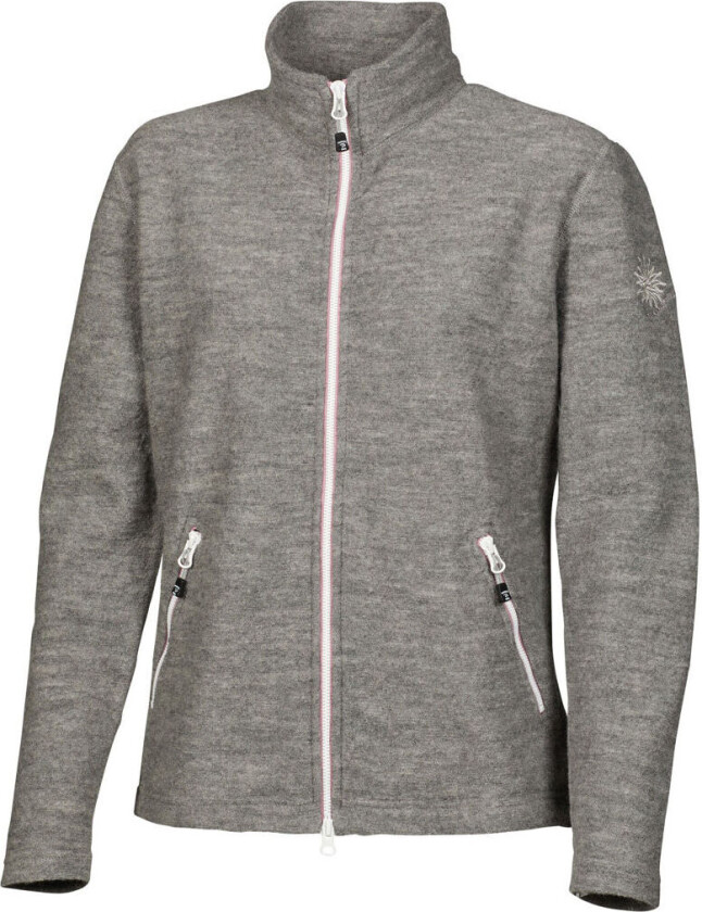 Women's Leona Full Zip Grey Marl 40, Grey Marl
