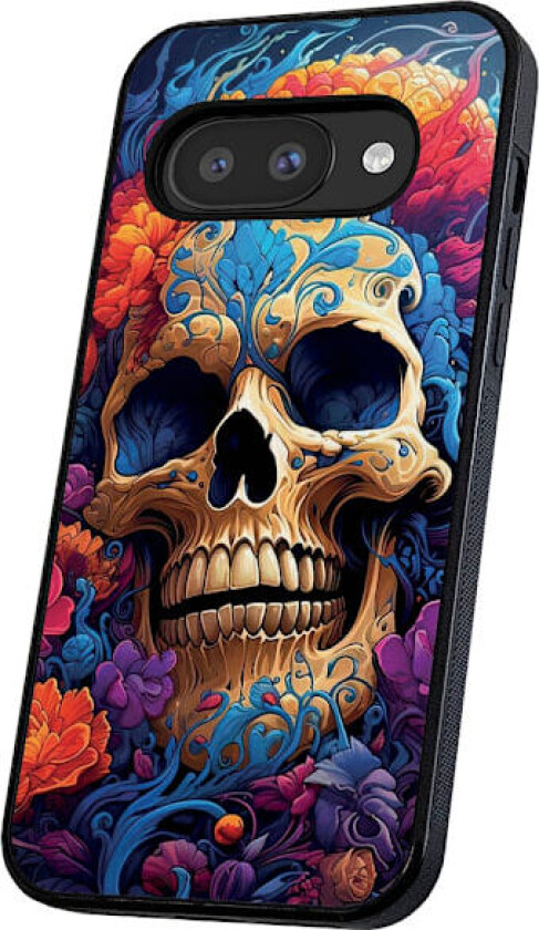 Google Pixel 9A - Deksel/Mobildeksel Skull