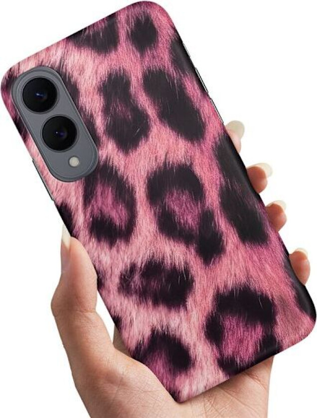 Samsung Galaxy S25 Edge - Deksel/Mobildeksel Pink Leopard