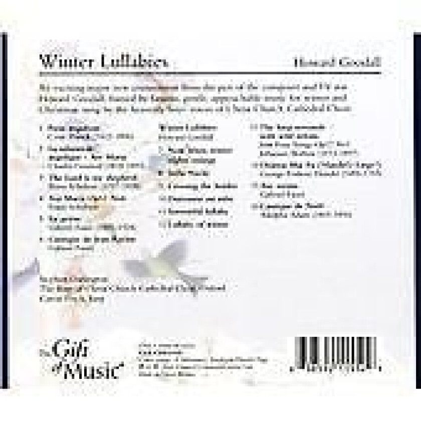 Winter Lullabies (Finch, Christ Church Cathedral Choir) CD (2008)