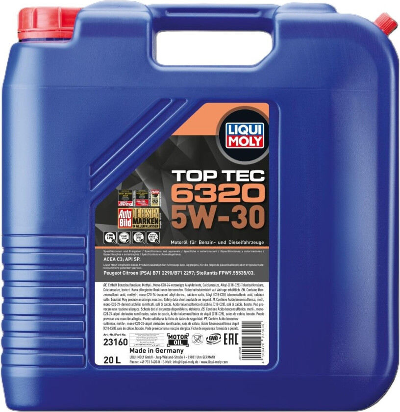 Bilde av 23160 Motorolje