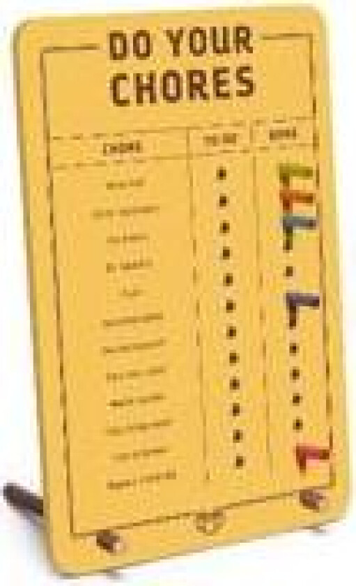 Do Your Chores Desktop Pegboard