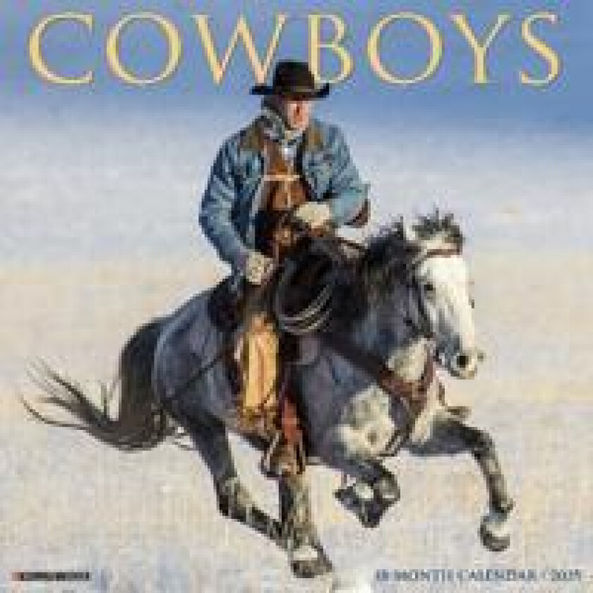 Cowboys 2026 Wall Calendar