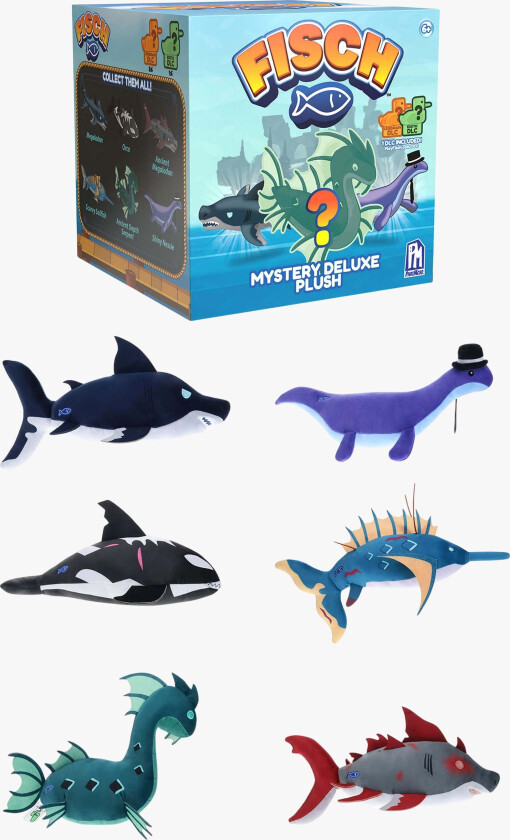 Fisch Kosedyr 20 cm Blandet - Kosedyr