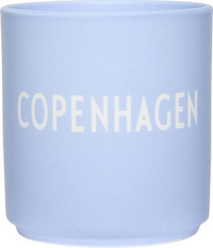 favorittkopp Danish Words 25 cl Blue