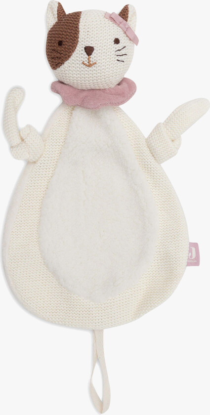 Koseklut med Smokkesnor, Cat Jill - Gulpekluter & Babytepper - 100% Polyester