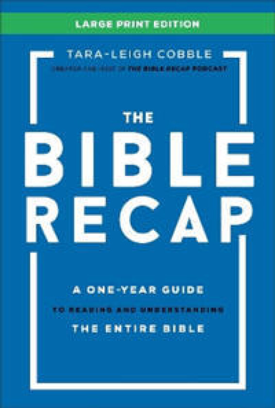The Bible Recap Large Print Edition