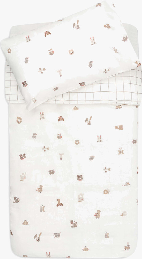 Sengesett 100x140, Animal Friends - Sengesett - 100% Bomull