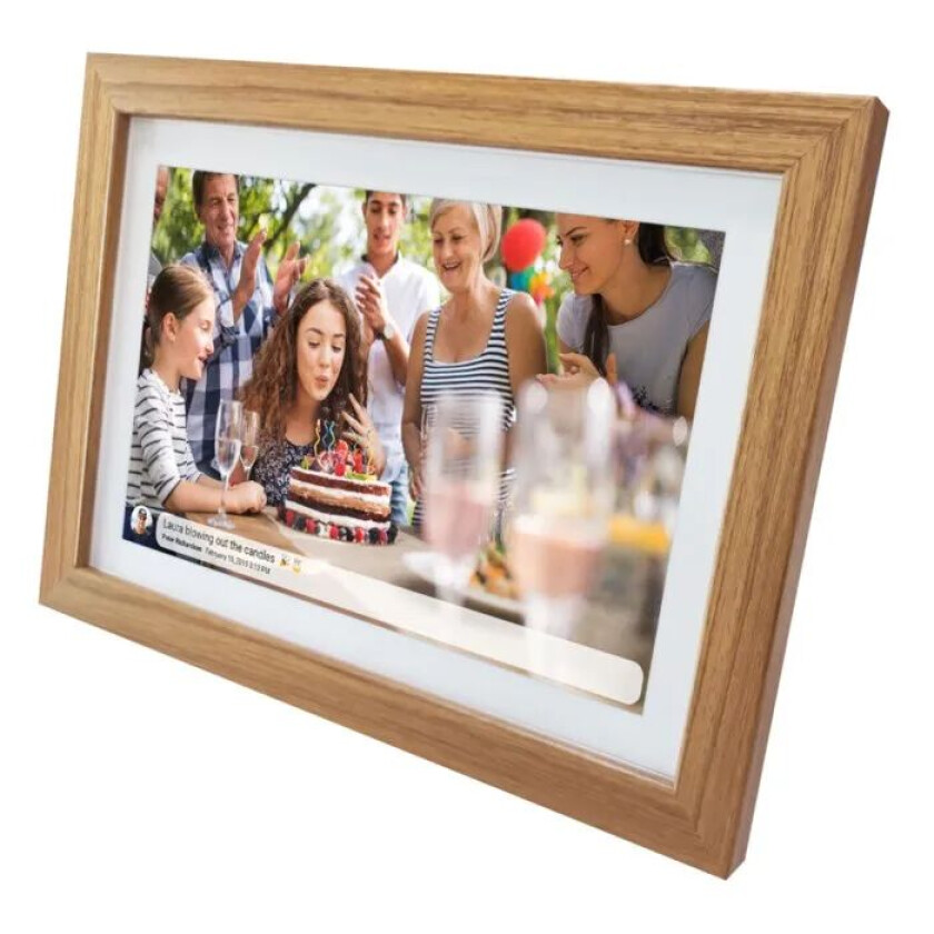 Frameo Digital fotoramme i tre med wifi 10,1"