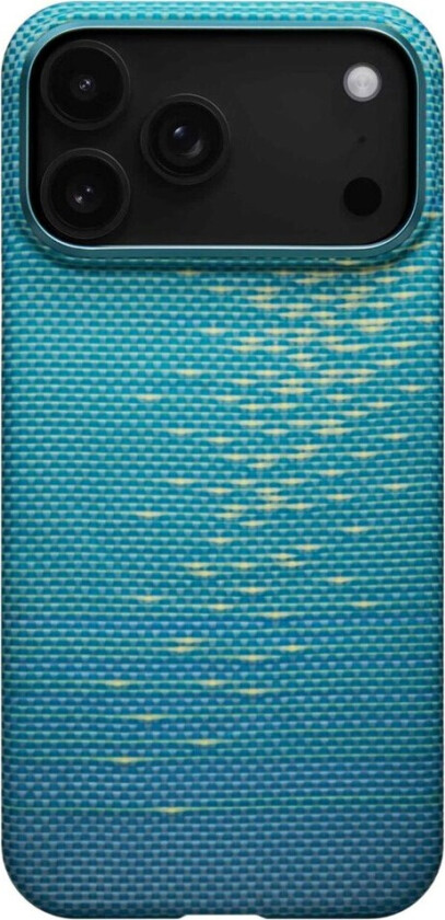 iPhone 17 Pro PITAKA Ultra Slim Deksel - MagSafe Kompatibel - Lucid Blue