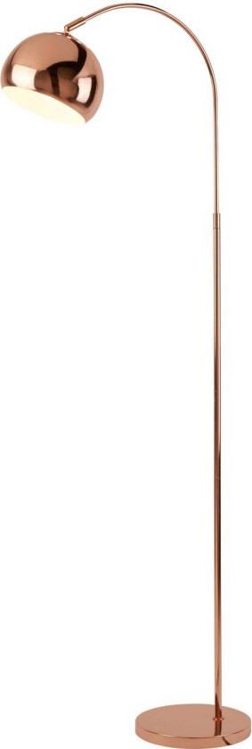 Gulvlampe Lukai, kobber, metall, 140 cm, E27