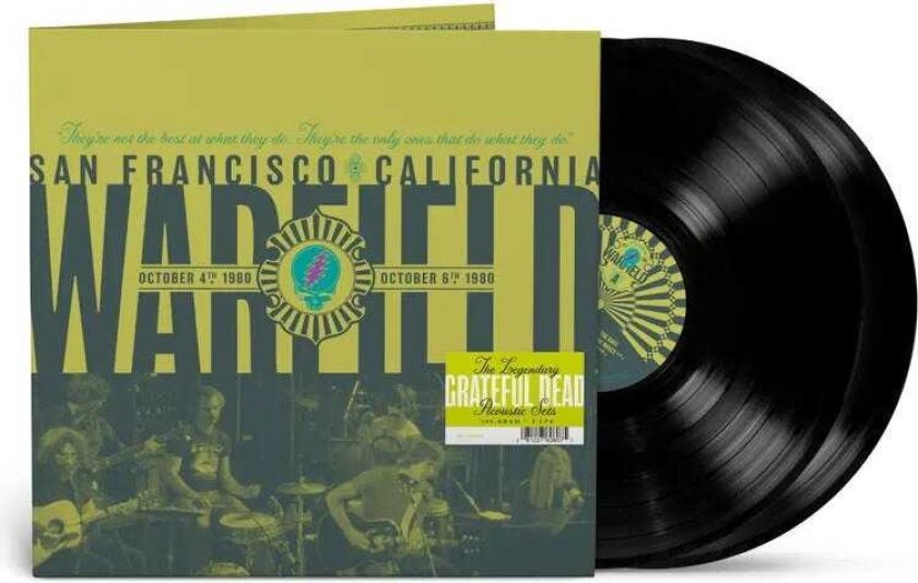 Grateful Dead The Warfield, San Francisco, CA Oct 4 & 6, 1980 LP/Vinyl